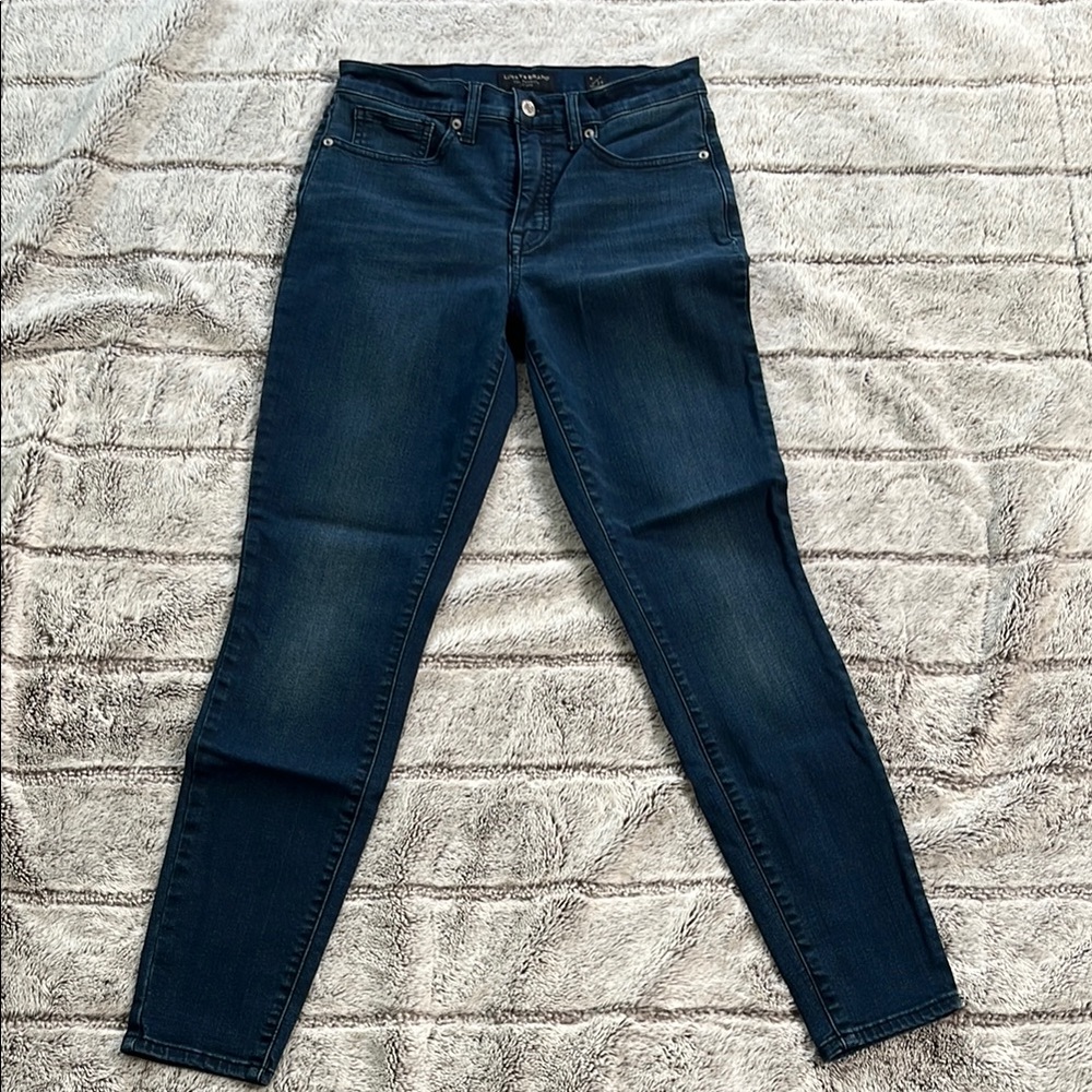 Lucky Brand Women's  Bridgette High Rise Skinny Jeans Deep Indigo